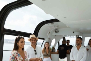 Giro in barca a Lisbona con degustazione di vini e cibi tradizionali