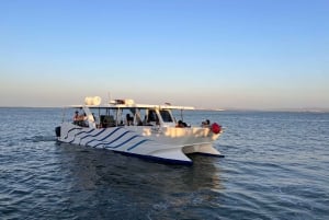 Lisbon: Catamaran Sunset Chillout with Bar and Music