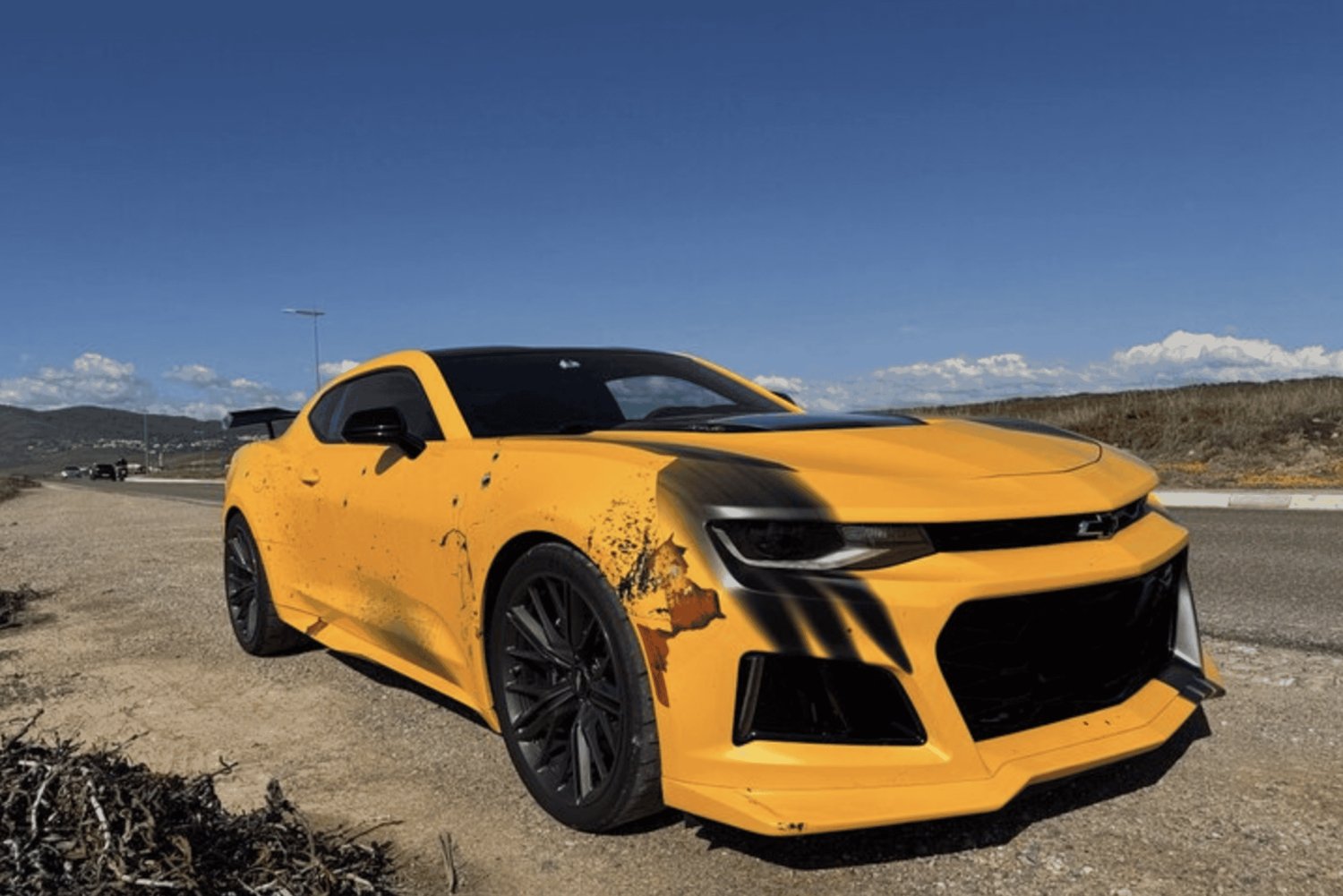 Lissabon: Chevrolet Camaro-Fahrerlebnis mit Kursleiter