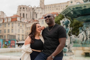 Lisbona: servizio fotografico da film con una guida locale