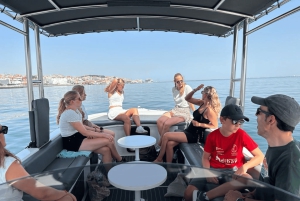 Lisbonne : Croisière en bateau de jour/coucher de soleil/nuit avec champagne