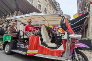 Lisbon: City Tuk-Tuk Guided Tour with Hotel Pickup