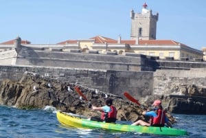 Lissabon: Geführte Kajaktour entlang der Küste