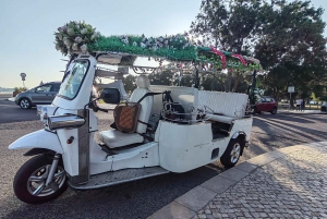 Lisbon: City Tuk-Tuk Tour, with Hotel Pick up.