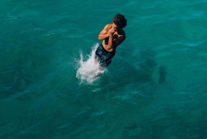 Lisbon: Cruise to the Beach with BBQ, Open Bar and Music