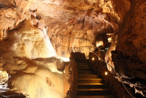 Lissabon: Dinosaurusten jalanjäljet, luolat ja Óbidos-kierros