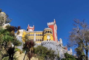 Lisbon: Guided Day Tour of Sintra, Pena, Regaleira & Cascais