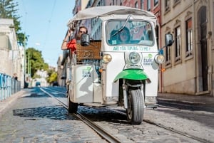 Lissabon: Guidad Tuk-Tuk-tur längs den historiska spårvagnslinje 28