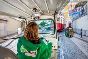 Lissabon: Guidad Tuk-Tuk-tur längs den historiska spårvagnslinje 28