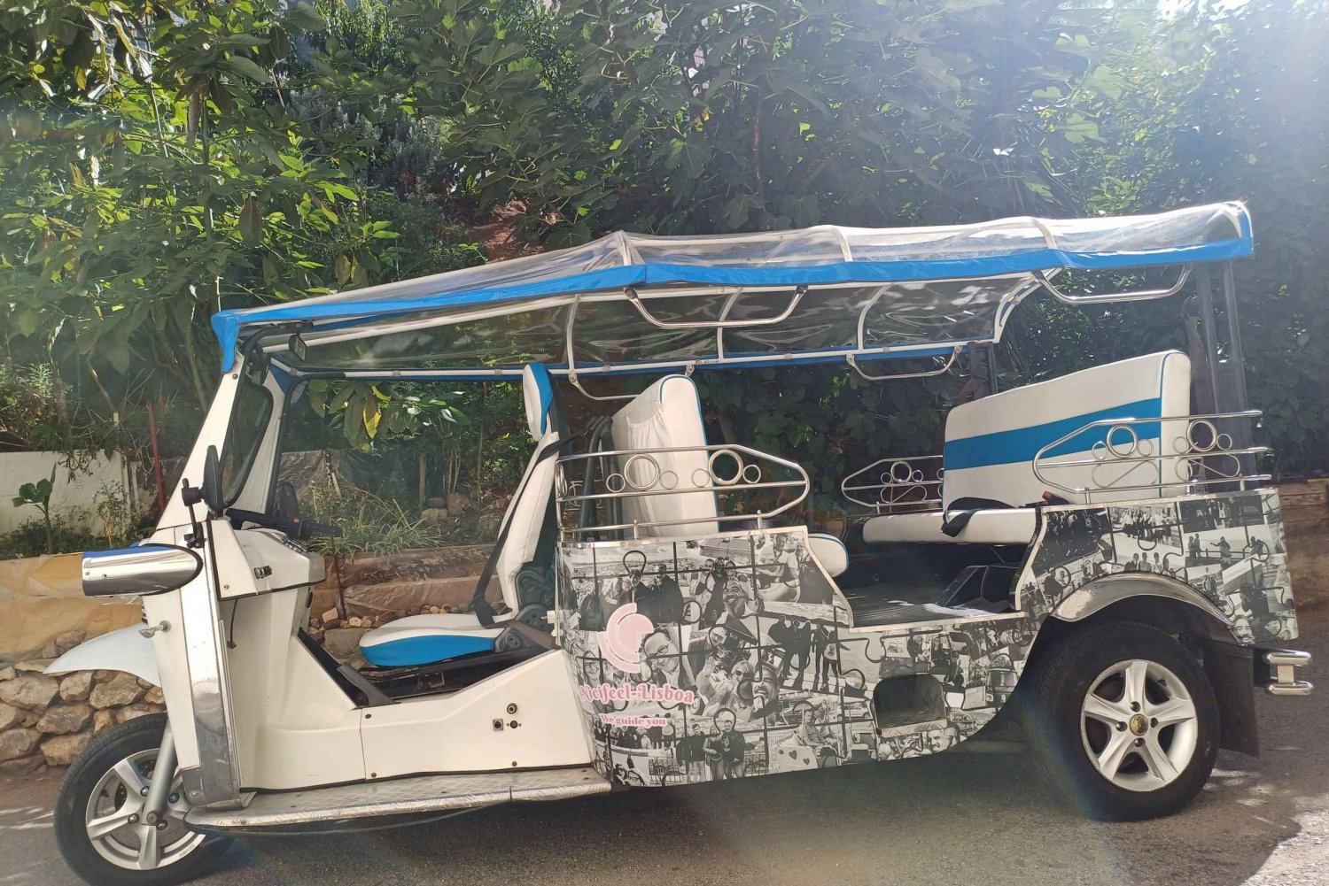 Lisboa: excursão turÃstica guiada de meio dia em tuk tuk