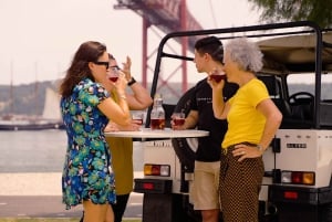 LISBON DAILY TOUR in a Vintage Jeep with FOOD&DRINK Tastings