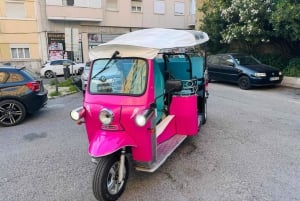 Lisbonne : visite privée d'une demi-journée en tuk-tuk