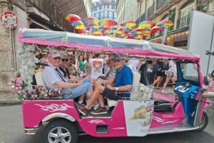 Lisbonne : visite privée d'une demi-journée en tuk-tuk