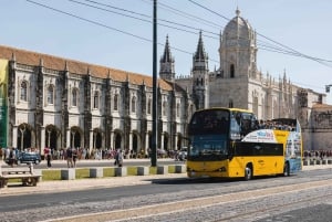 Lissabon: Hop-on-hop-off-boot 48-uurs bus- en bustour Ticket