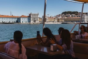 Lissabon: Hop-on-hop-off-boot 48-uurs bus- en bustour Ticket