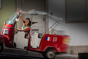 Lisbon in French, the French-speaking tuktuk.
