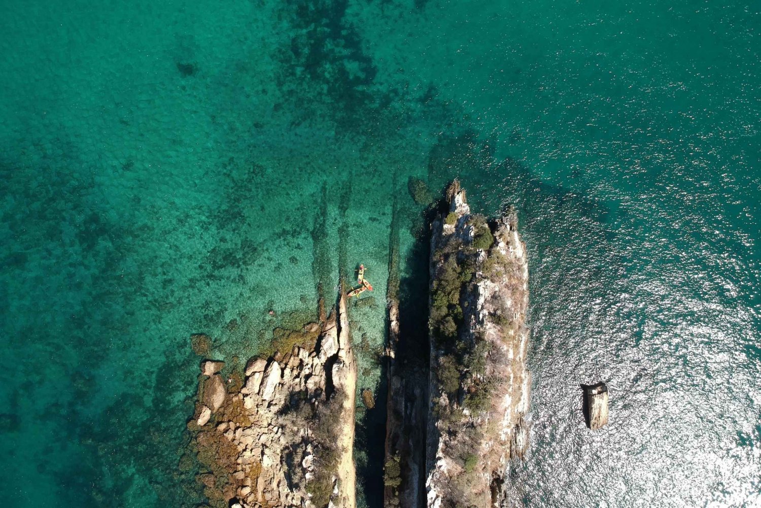 Lisboa: Aventura de caiaque e mergulho com snorkel