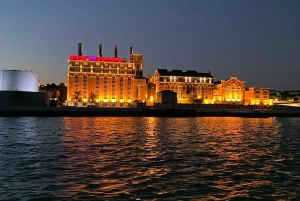 Lisbonne : Croisière nocturne en voilier de luxe