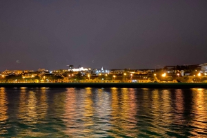 Lisbonne : Croisière nocturne en voilier de luxe