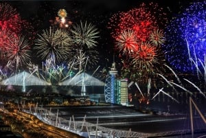 Crucero de Nochevieja en Lisboa: amor, barra libre y fuegos artificiales