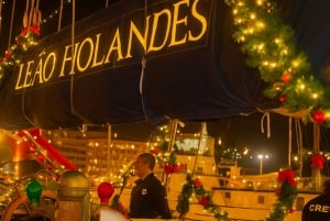 Lissabon: oudejaarsavondcruise met open bar en vuurwerk
