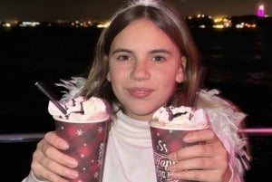 Lissabon: oudejaarsavondcruise met open bar en vuurwerk