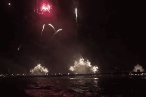 Lisboa: Seilbåttur med fyrverkeri på nyttårsaften