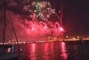 Lissabon: Oudejaarsavond rondvaart op de rivier de Taag met open bar