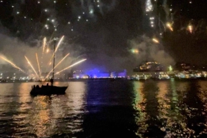 Lisbon: New Year's party on sailboat tour 2025 to 2026