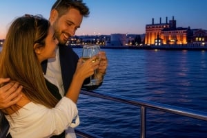 Lisbon Night Cruise: Illuminated Sights on the Tagus River