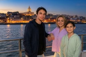 Lisbon Night Cruise: Illuminated Sights on the Tagus River