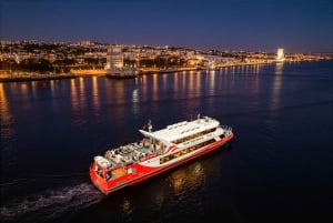 Lisbon Night Cruise: Illuminated Sights on the Tagus River