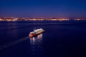 Lisbon Night Cruise: Illuminated Sights on the Tagus River