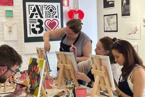 Lisbon: Painting Class in an Art Gallery