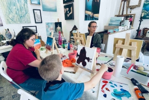 Lisbon: Painting Class in an Art Gallery