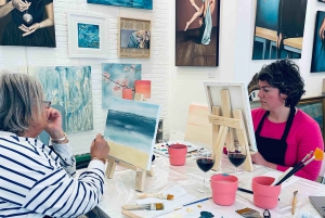 Lisbon: Painting Class in an Art Gallery