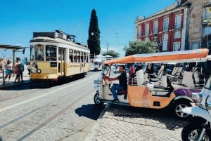 Lisbon: Panoramic Historical Sightseeing Tour by Tuk Tuk
