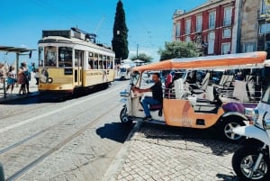 Lisbon: Panoramic Historical Sightseeing Tour by Tuk Tuk