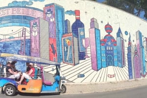 Lissabon: Historische Panorama-Sightseeing-Tour mit dem Tuk Tuk