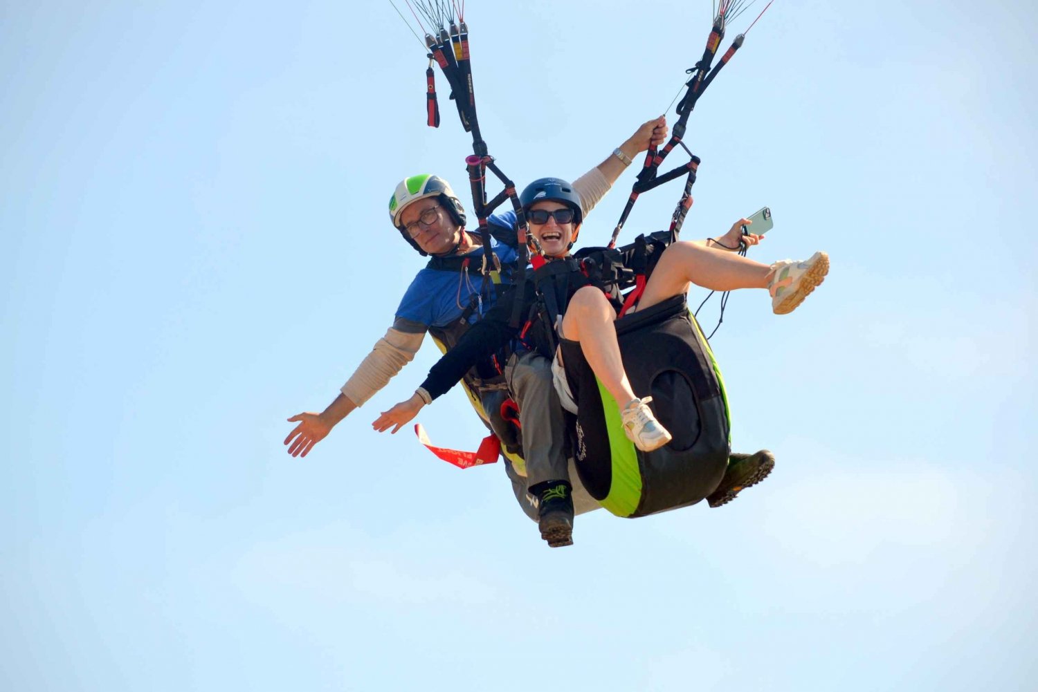 リスボン - アドレナリン全開のパラグライダーの洗礼