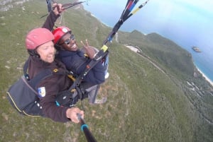 リスボン - アドレナリン全開のパラグライダーの洗礼