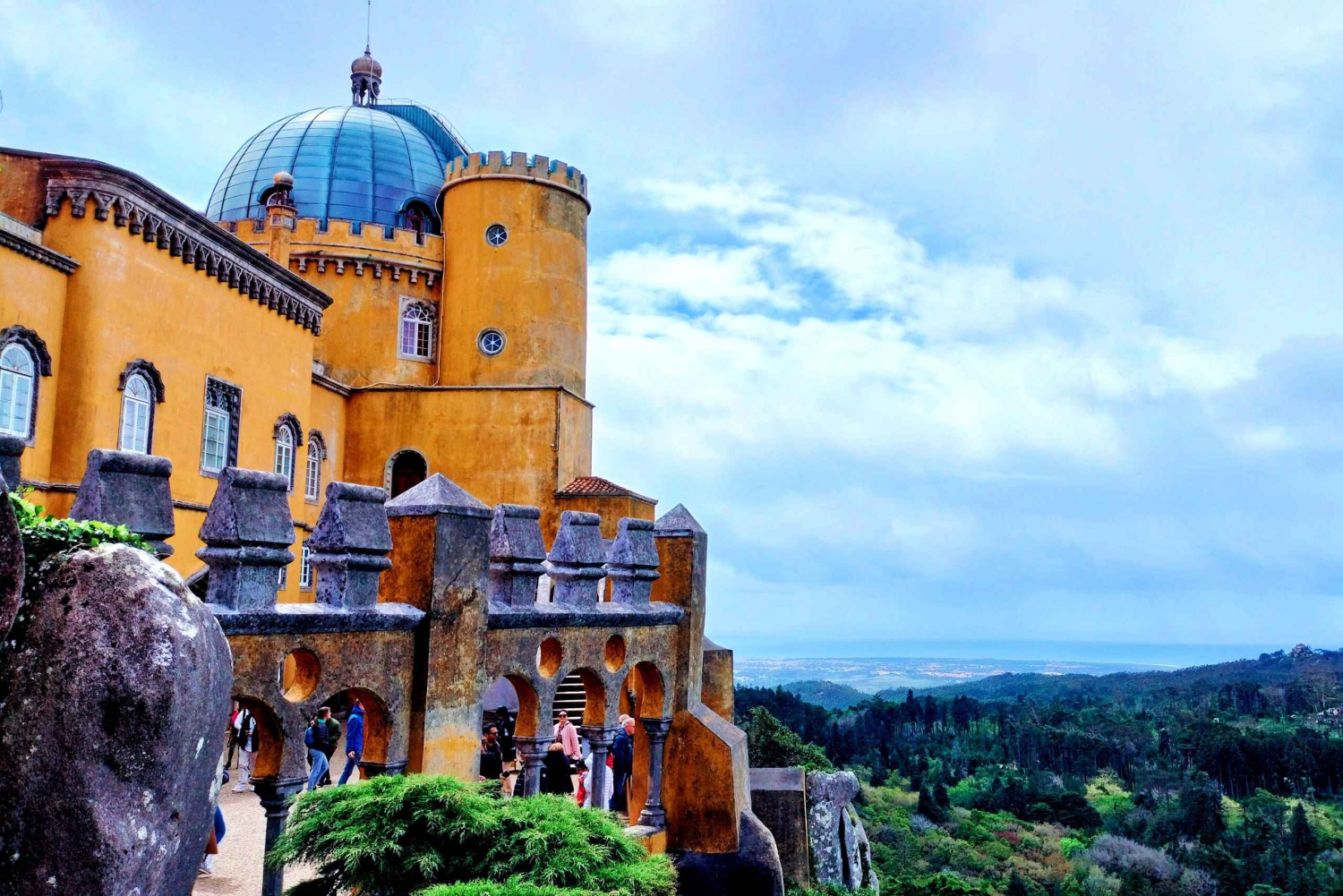 Lisbona: Palazzo Pena, Castello moresco, Qta. Regaleira e Sintra