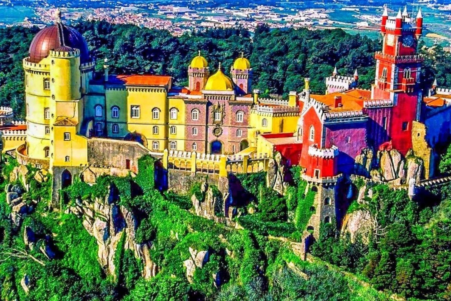Lisbon: Pena Palace, Sintra, Cabo da Roca, & Cascais