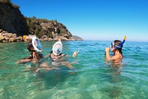 Arrábida: Kayak & Wild Beach Snorkeling with Pickup Option