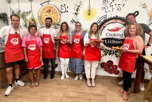 Lisbon: Portuguese Cooking Class with Wine Tasting