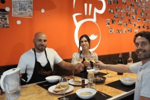 Lisbon: Portuguese street food cooking class with Drinks