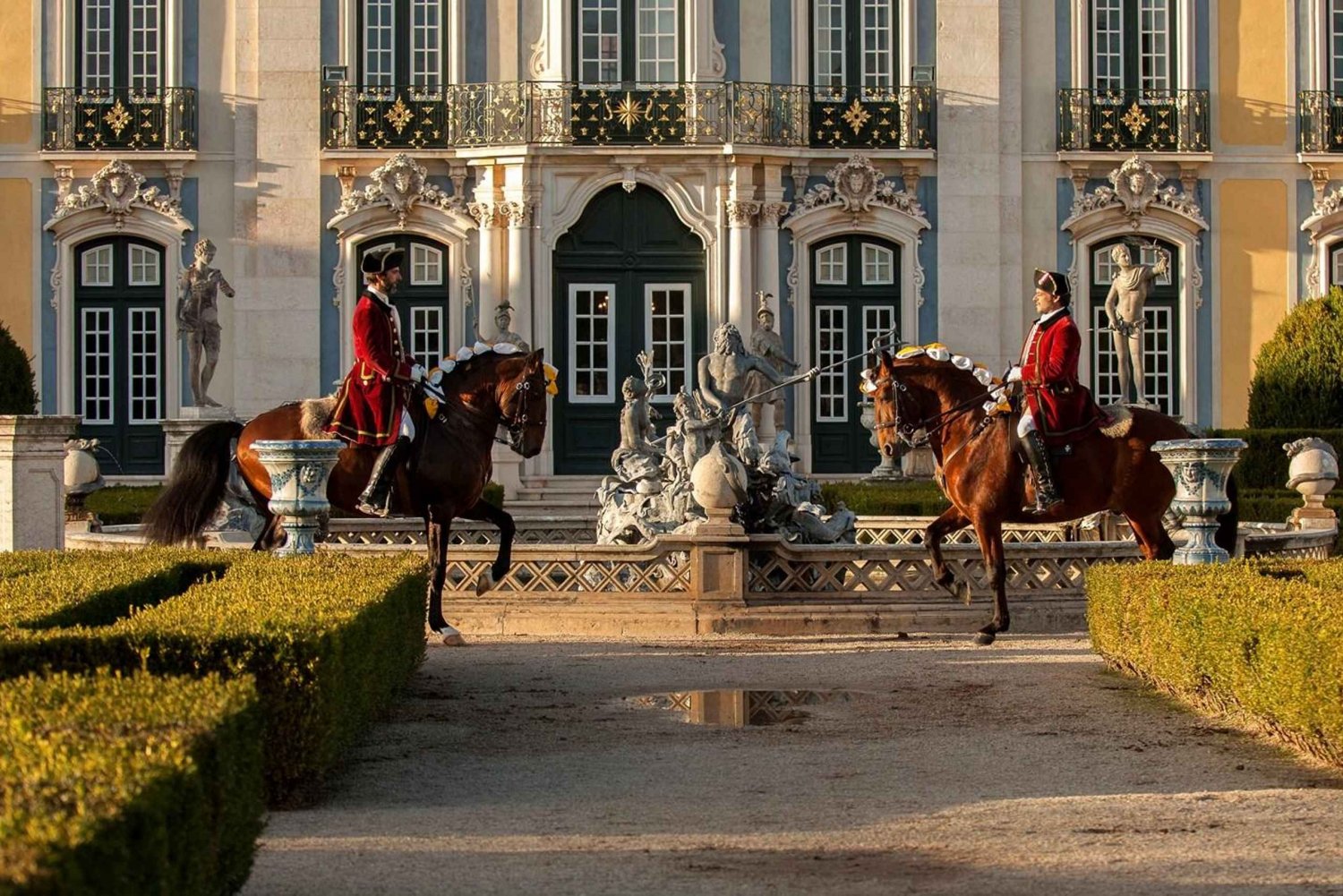 Lissabon: Portugiesische Schule für Reitkunst Morgentraining