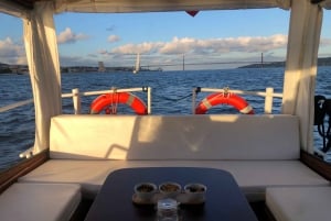 Lisbon: Private City Boat Tour with Sunset Option