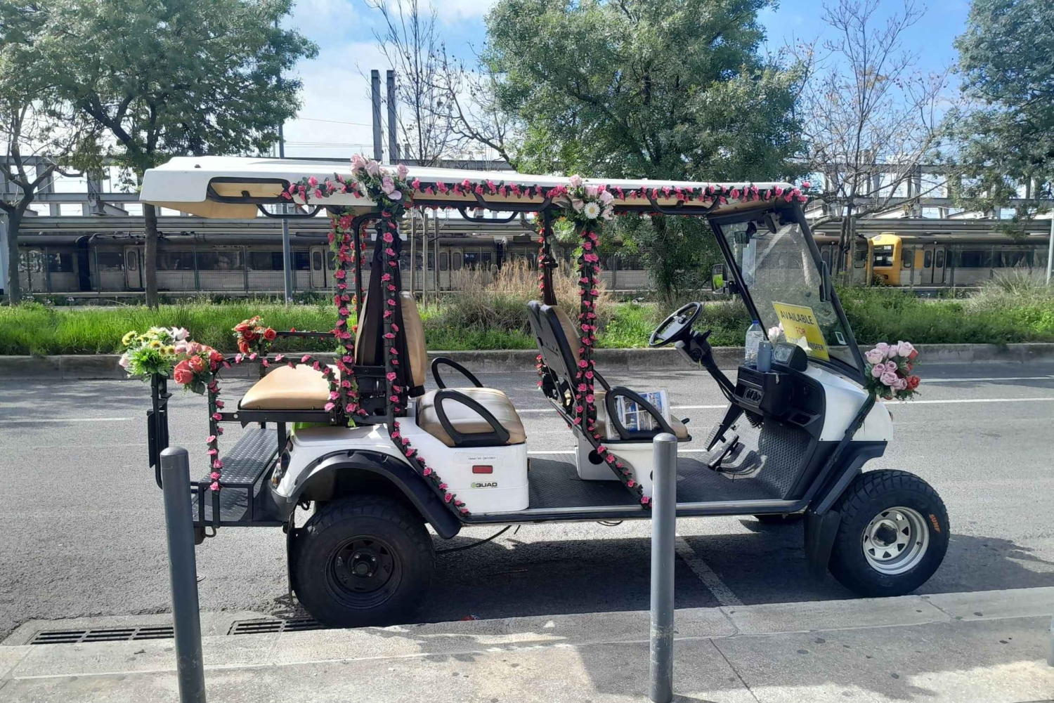 Lizbona: prywatna wycieczka po mieście ekologicznym tuk-tukiem