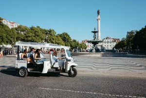 Lisbon: Private Food & Wine City Tour by Eco Tuk Tuk